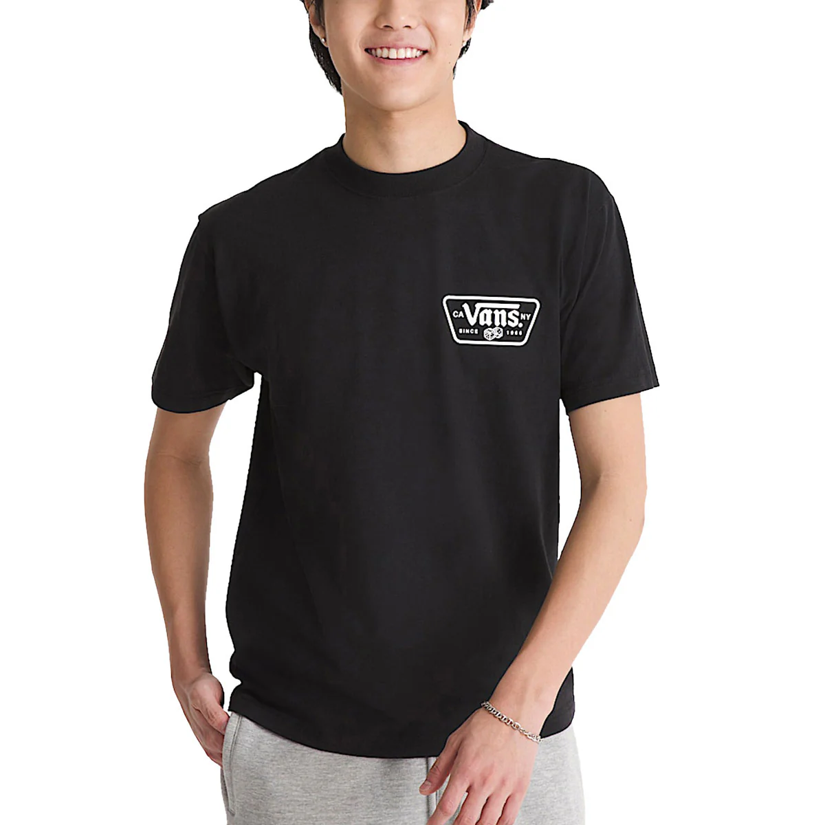 Vans Knu Patch T-Shirt - Black - Image 3