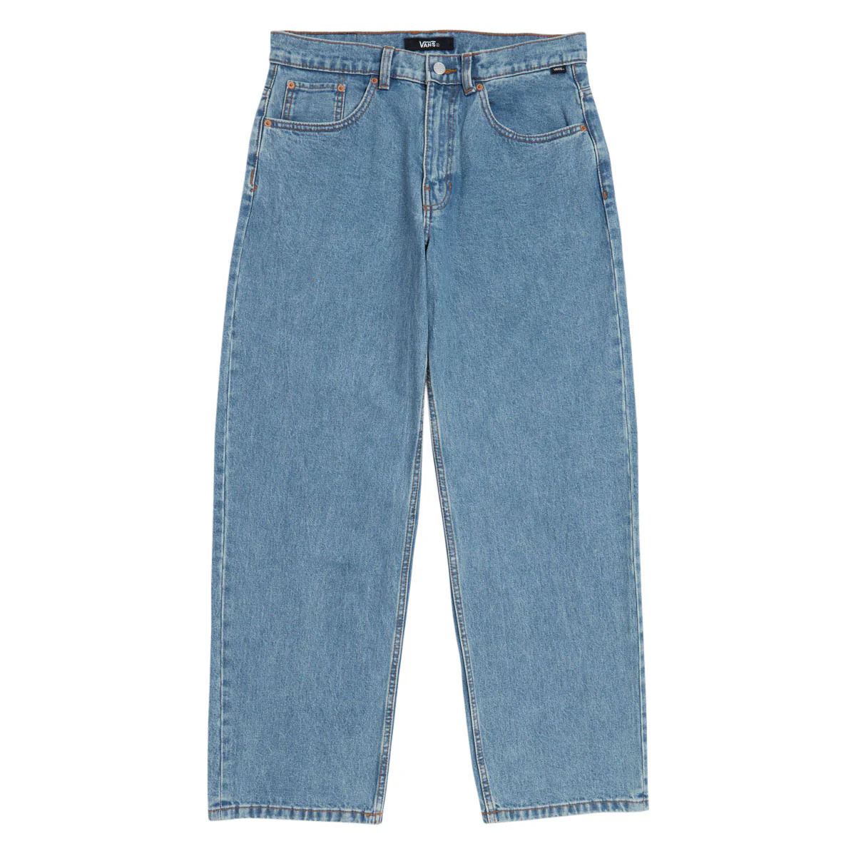 Vans LX Check 5 Loose Denim Jeans - Stonewash Blue