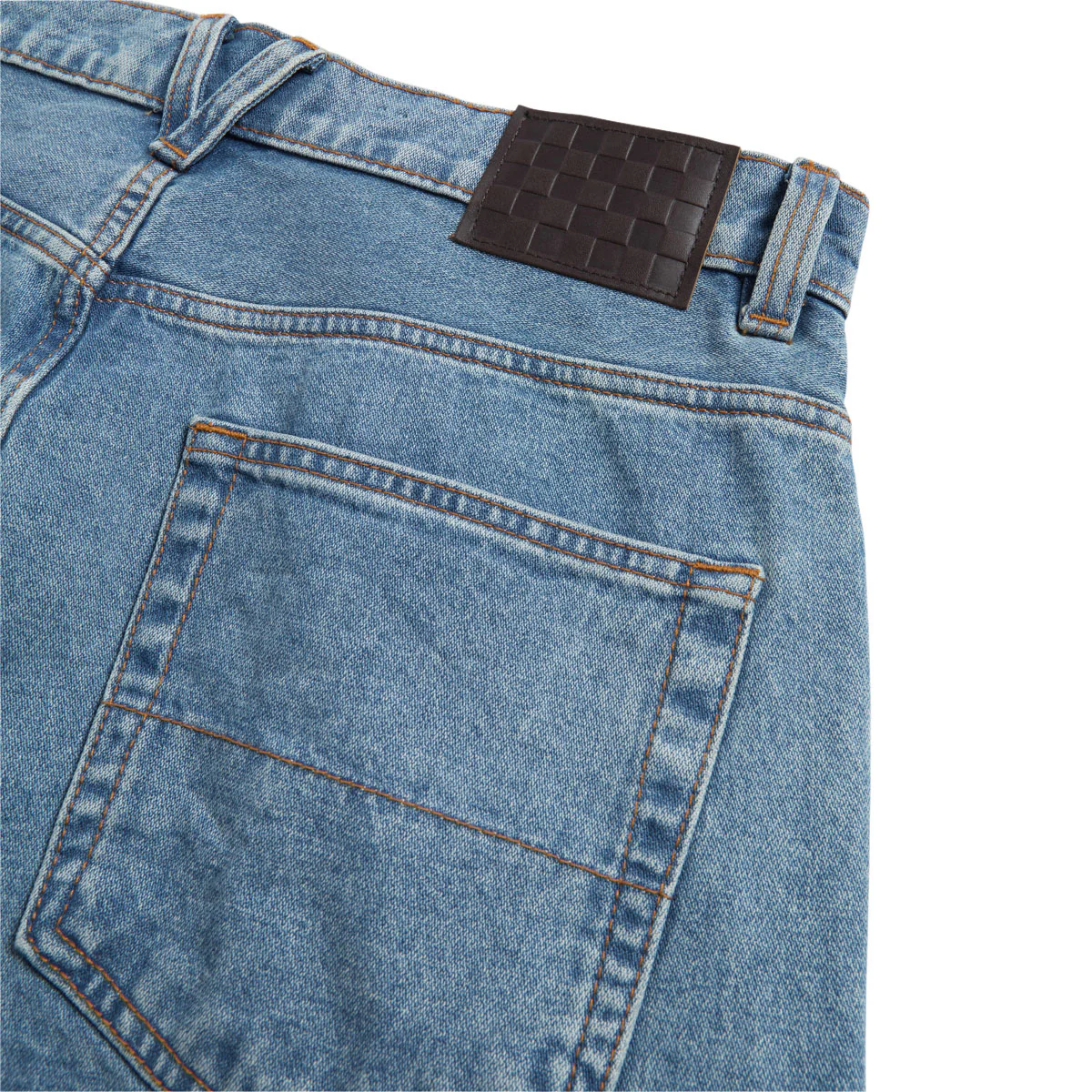 Vans LX Check 5 Loose Denim Jeans - Stonewash Blue - Image 6