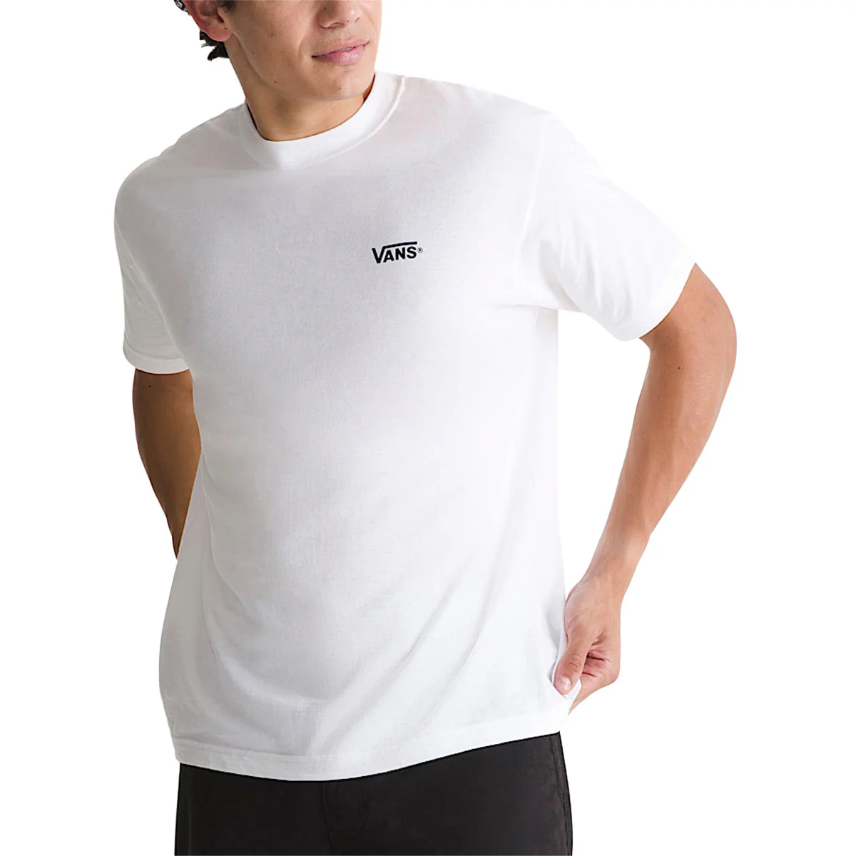 Vans New Left Chest T-Shirt - White/Black - Image 2