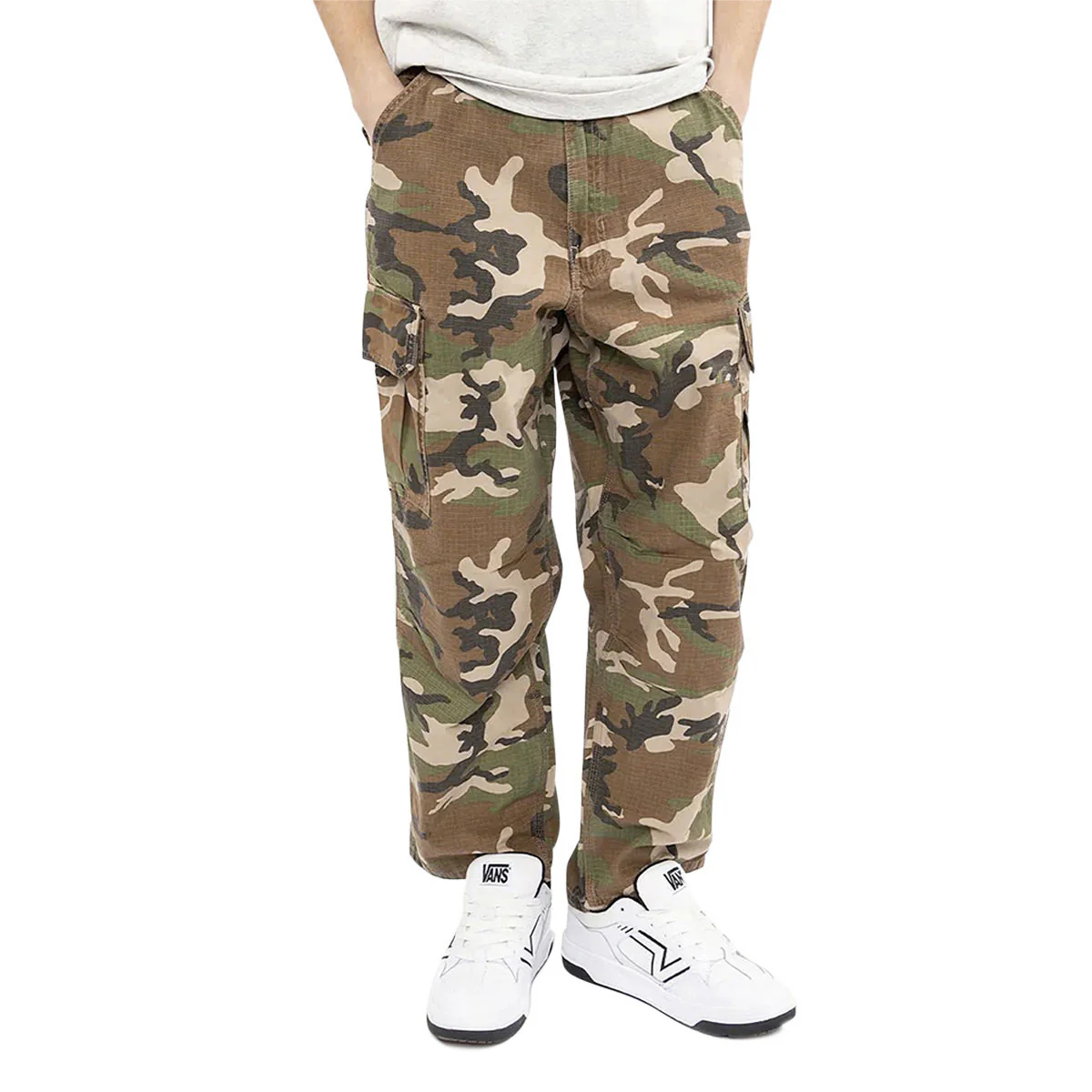 Vans Para Baggy AOP Cargo Pants - Aluminum Camo