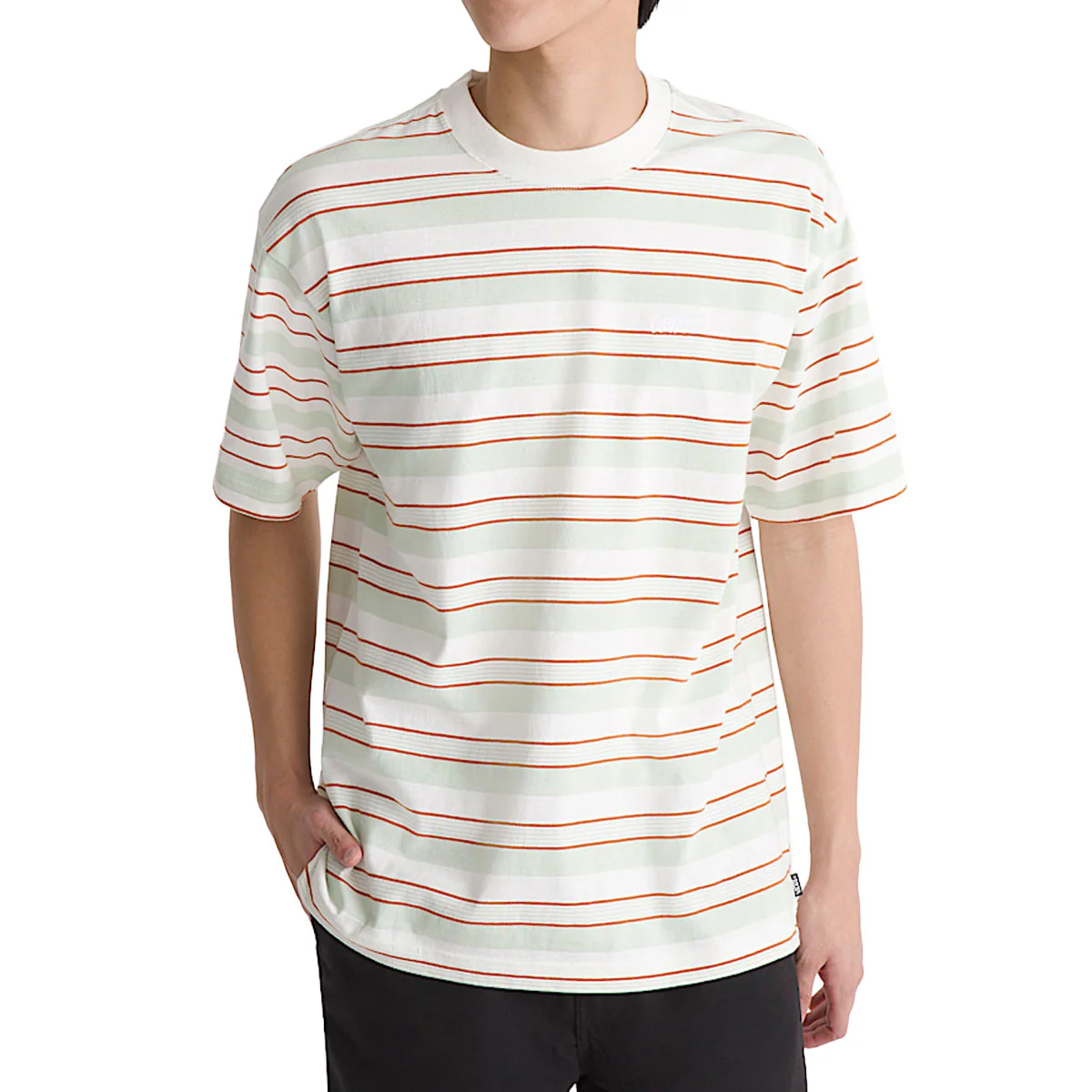 Vans Pismo Knit T-Shirt - Classic White - Image 2