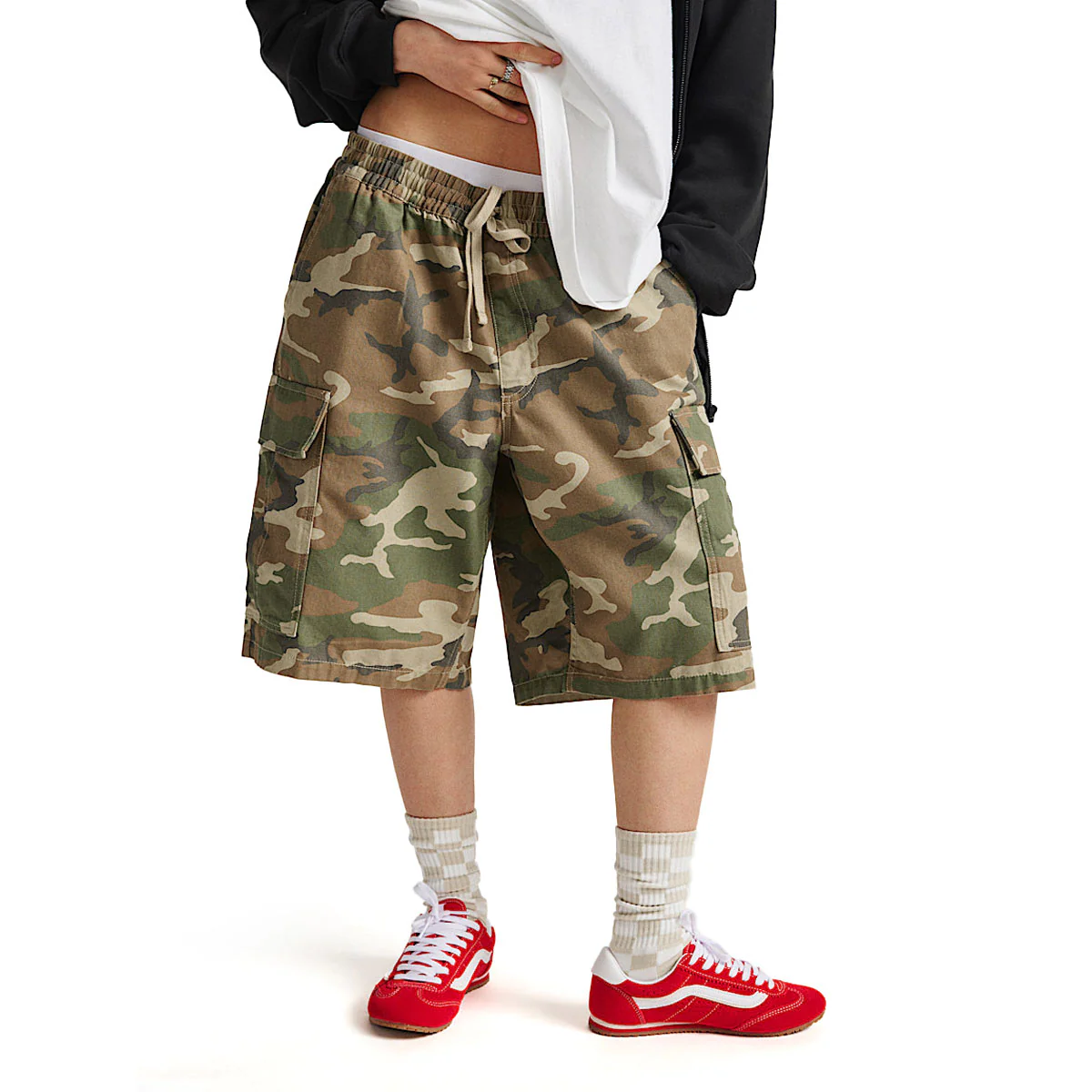 Vans Range Cargo Loose Shorts - Vintage Camo - Image 2