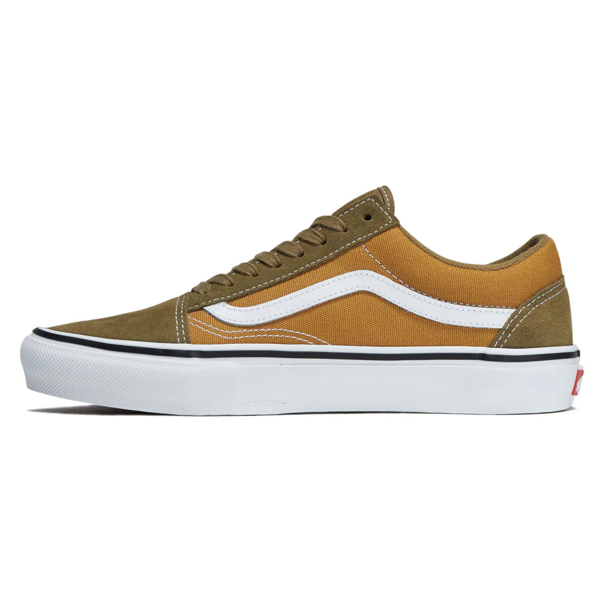 Vans Skate Old Skool Shoes - Light Olive/Khaki - Image 2