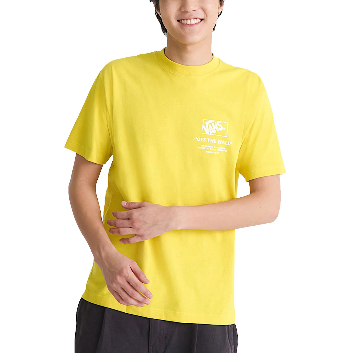 Vans Stacked Hi T-Shirt - Dusty Gold - Image 3
