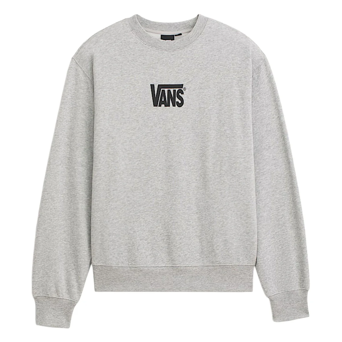 Vans Stretch Logo Crew Sweatshirt - Cement Heather