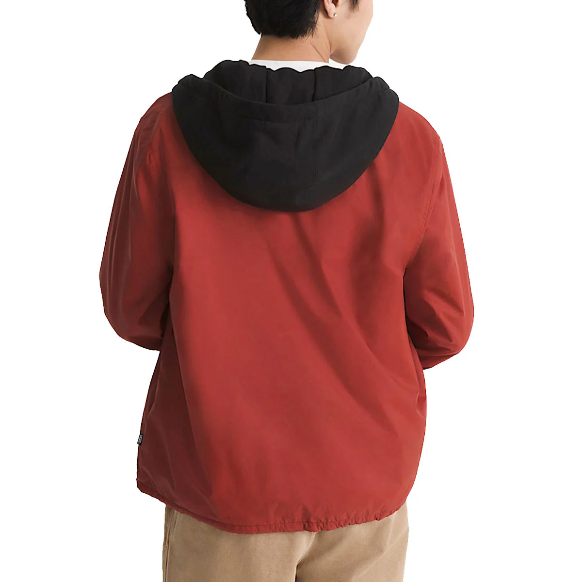 Vans Torrey Hooded Coaches Jacket - Poppy Ember - Image 3