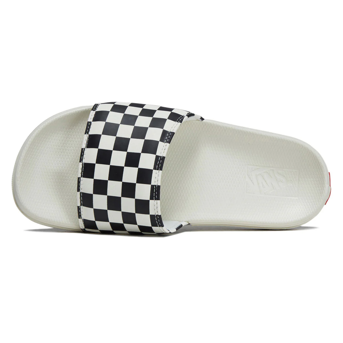 Vans Womens La Costa Slide-On Sandals - Checkerboard Black/Mars - Image 3