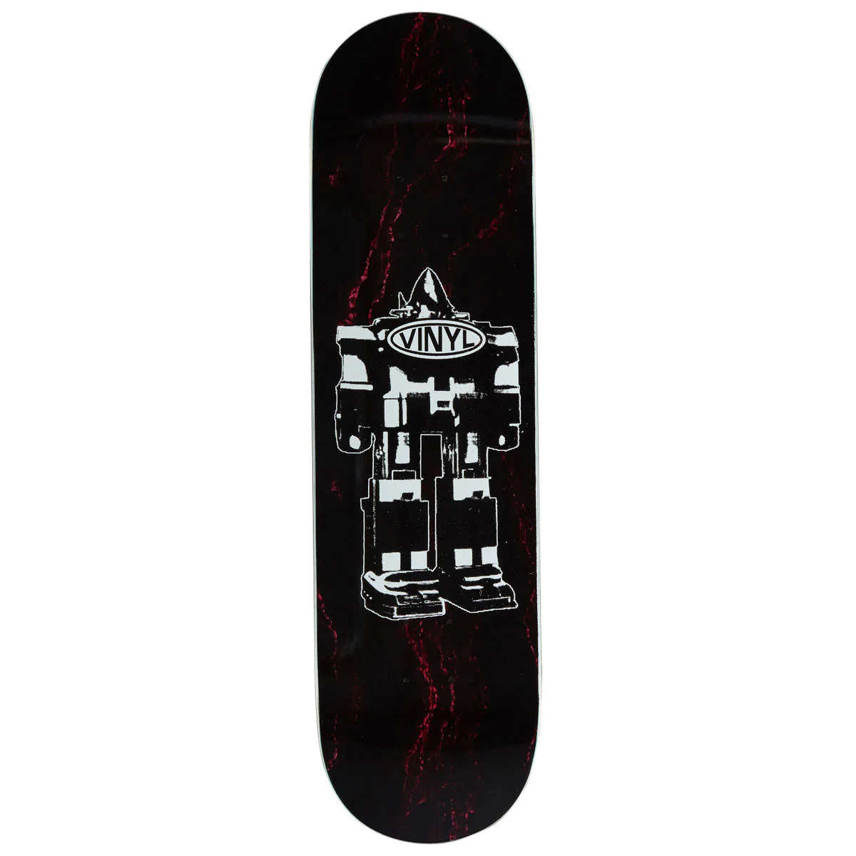 Vinyl Robot Skateboard Deck - 8.25"