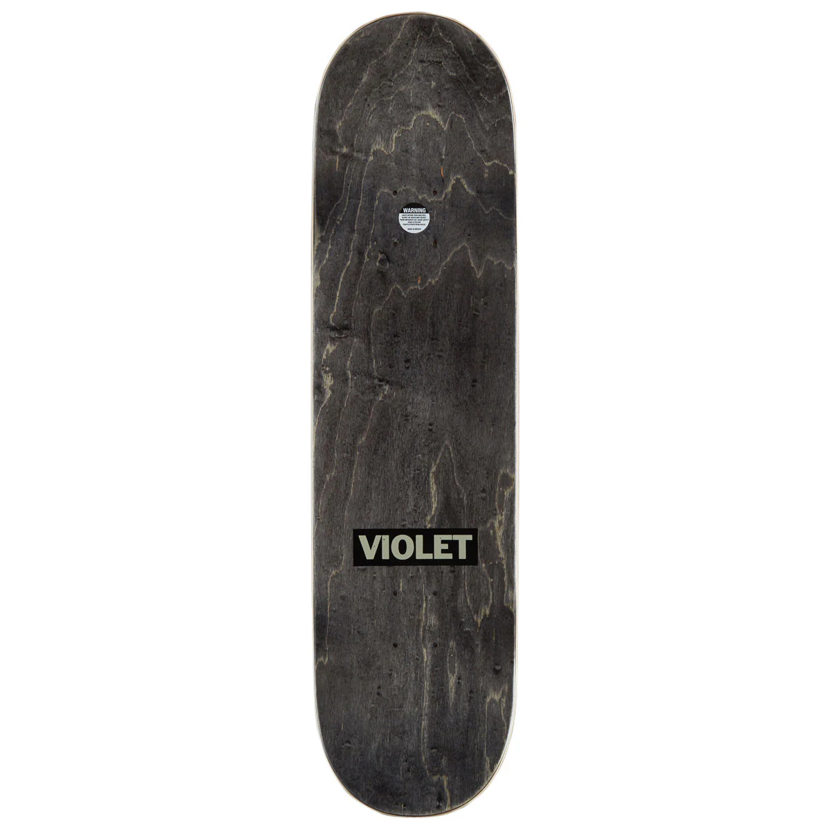 Violet Lollipop Skateboard Deck - Yellow - 8.38" - Image 2