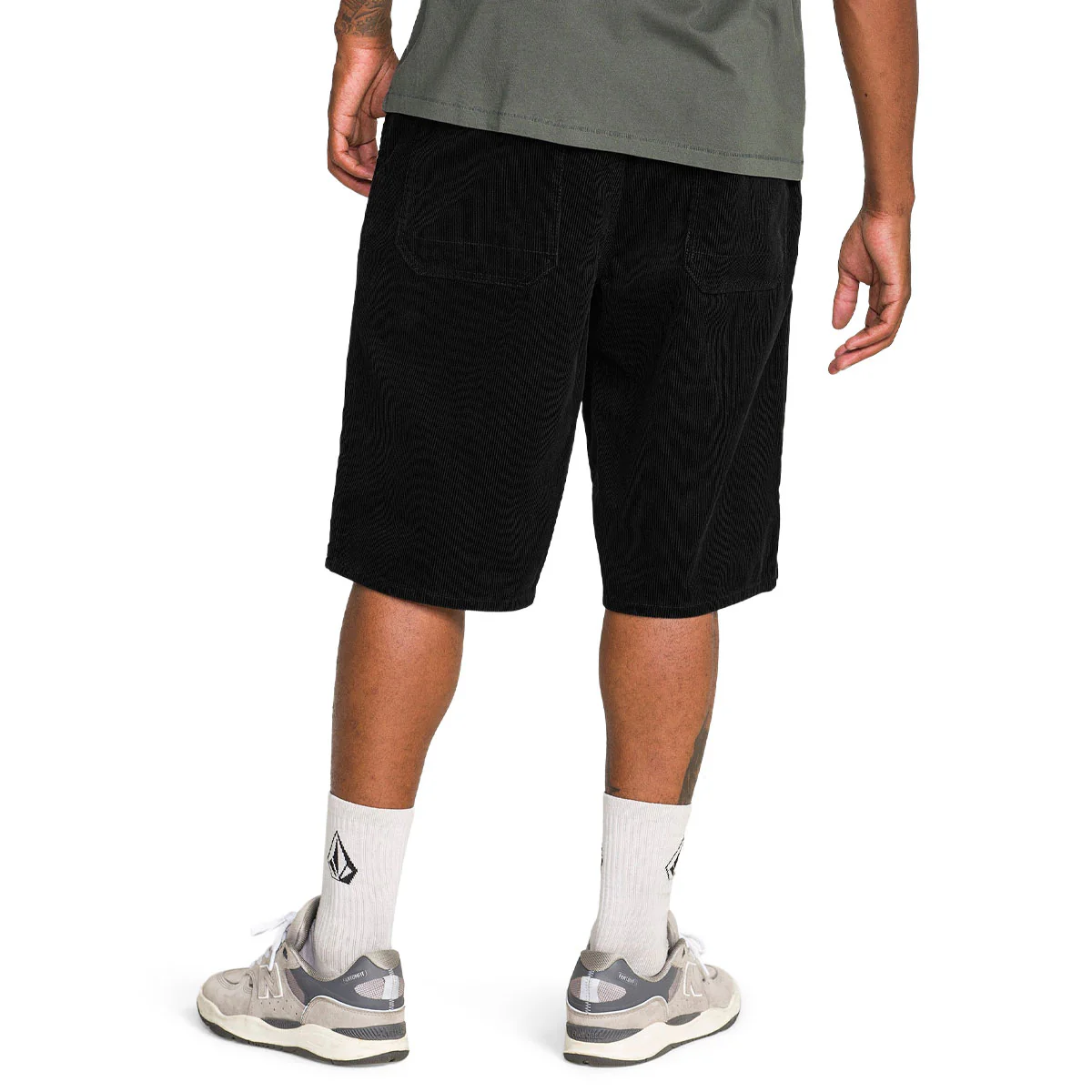 Volcom Chillow 24 Shorts - Antique Black - Image 4