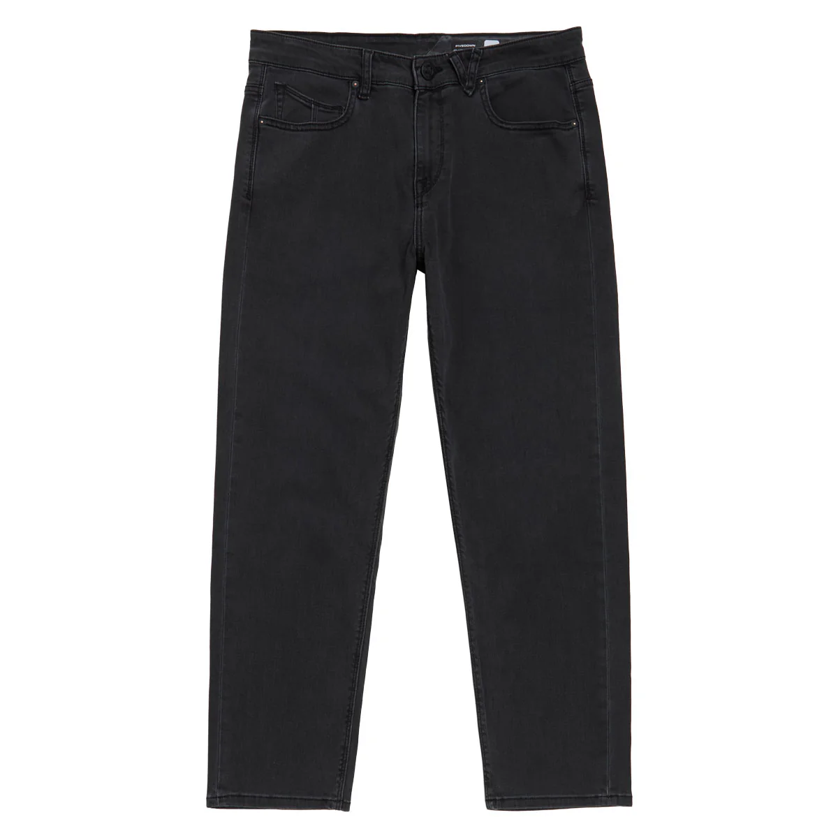 Volcom Fivedown Denim Jeans - Fade To Black