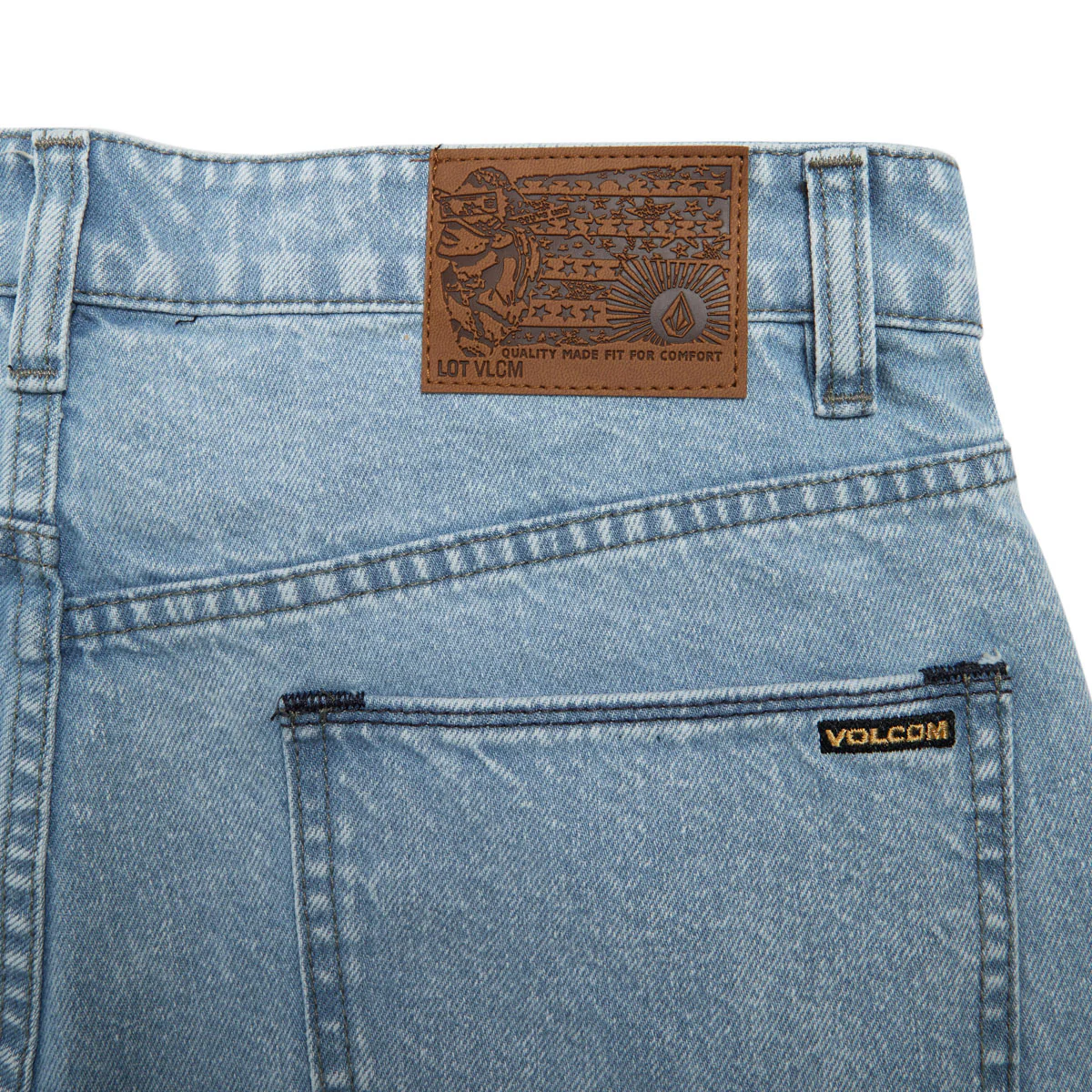Volcom Solver Denim Jeans - Pale Aqua - Image 6