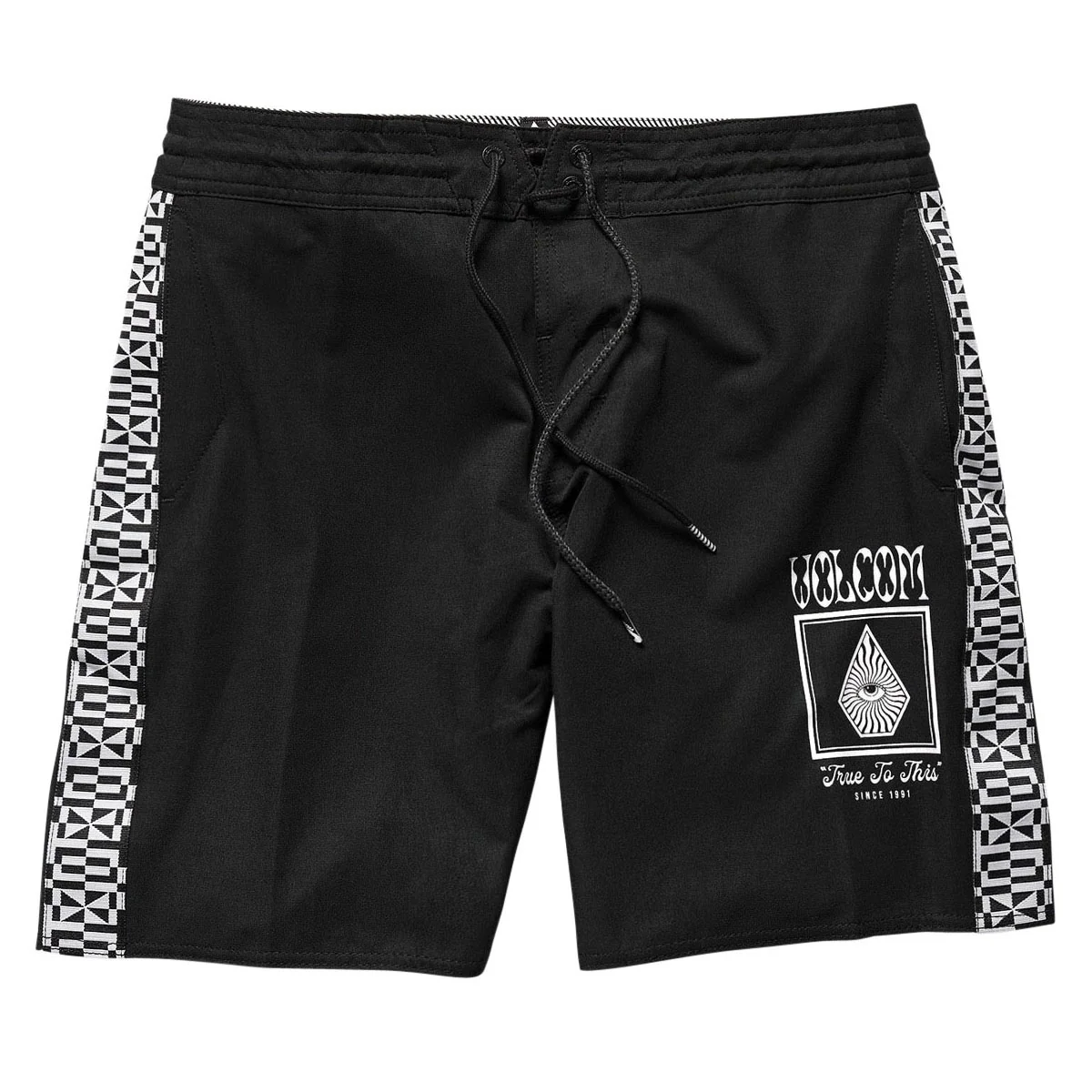Volcom Yewster Loose Stoney 18 Boardshorts - Black