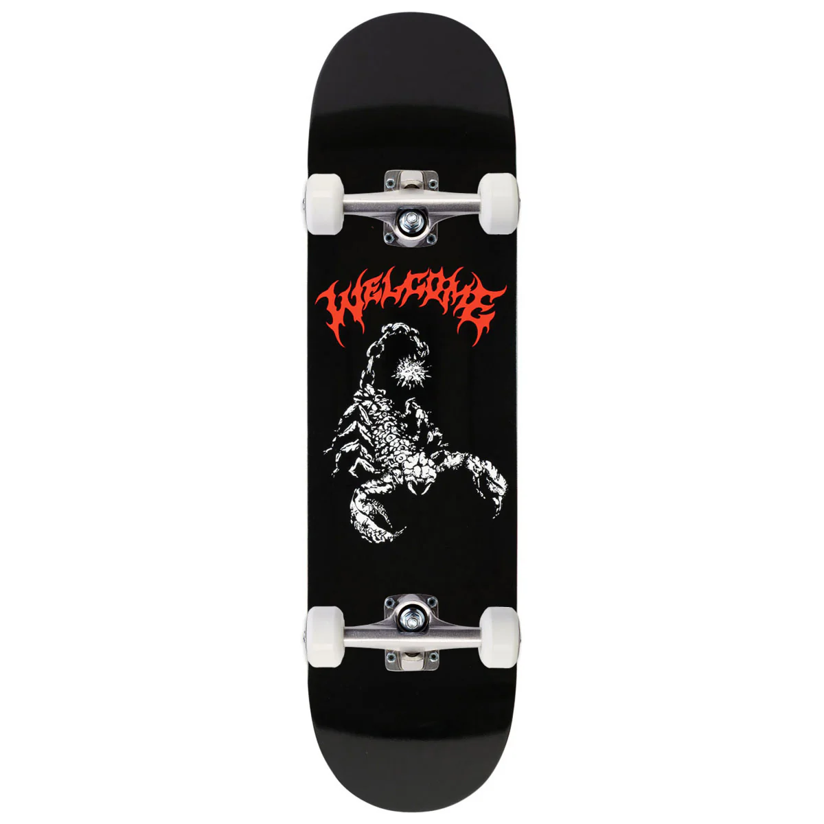 Welcome Mace Skateboard Complete - Black - 8.50"