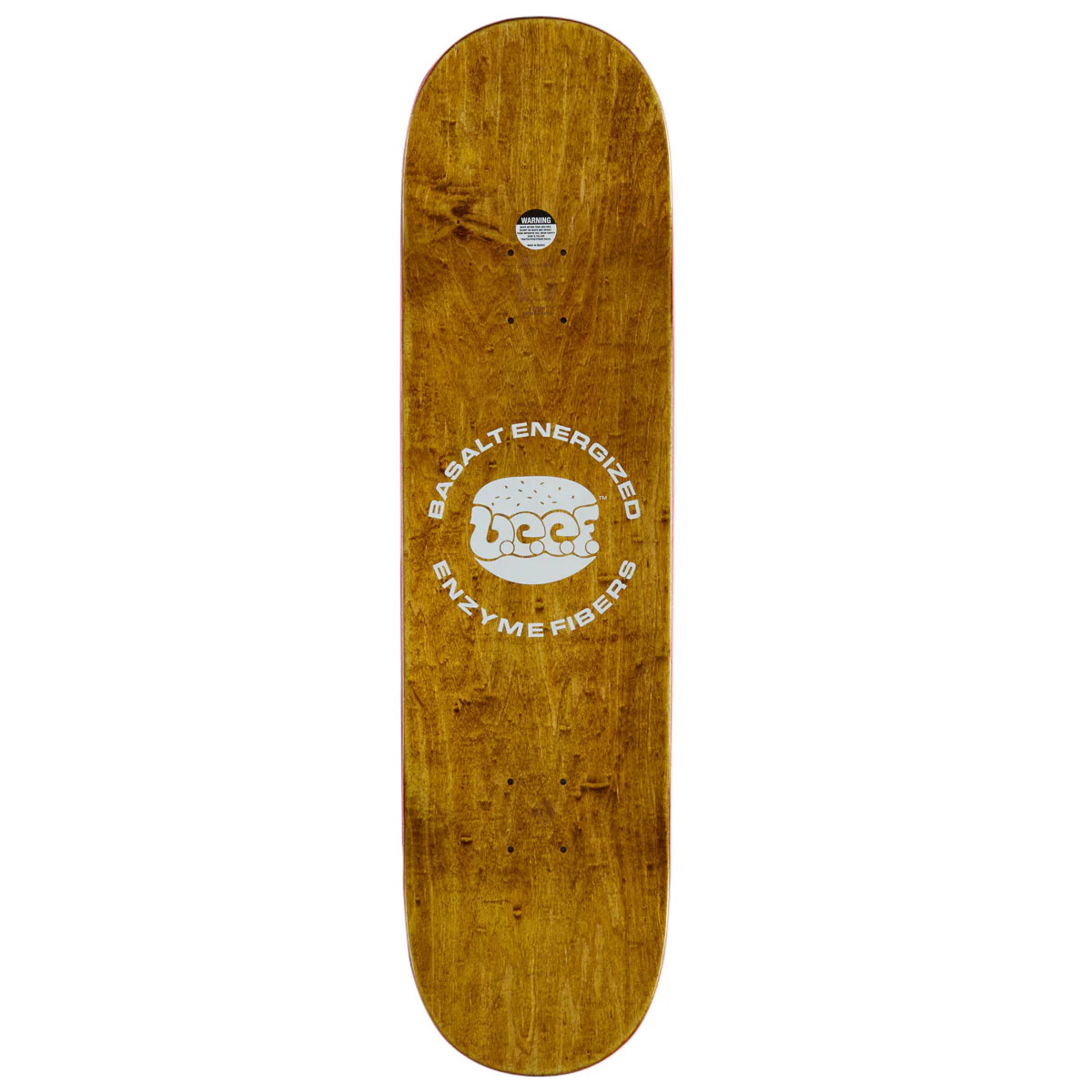 WKND Enzyme B.E.E.F SN Skateboard Deck - Black - 8.37" - Image 2