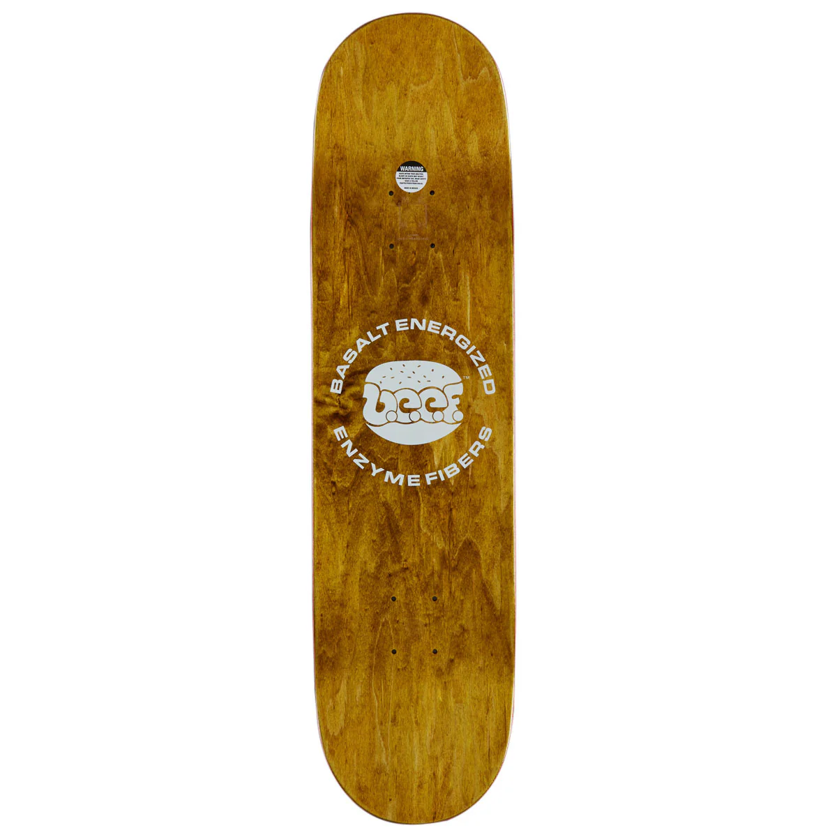 WKND Enzyme B.E.E.F WB Skateboard Deck - Black - 8.00" - Image 2