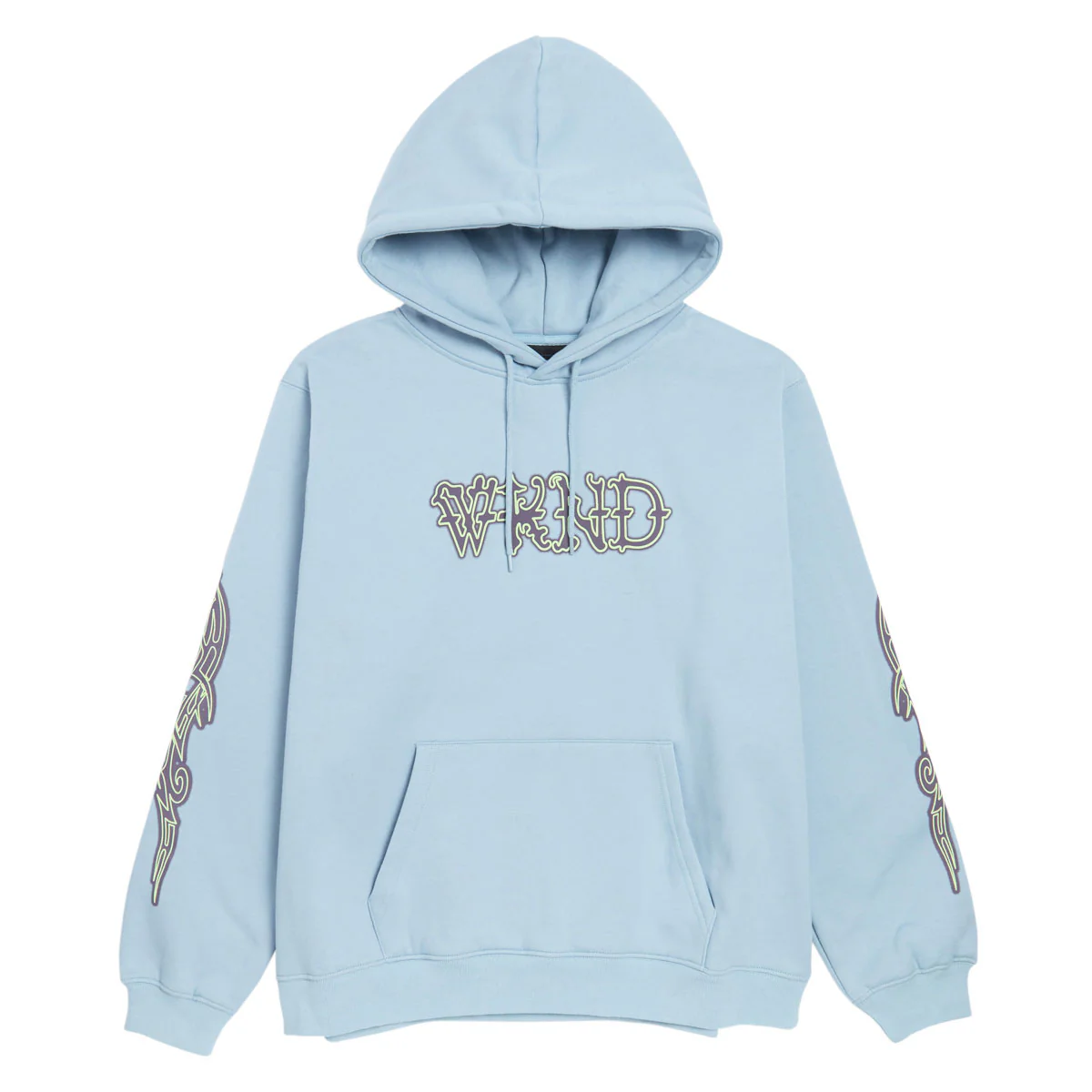 WKND Huldra Script Hoodie - Blue