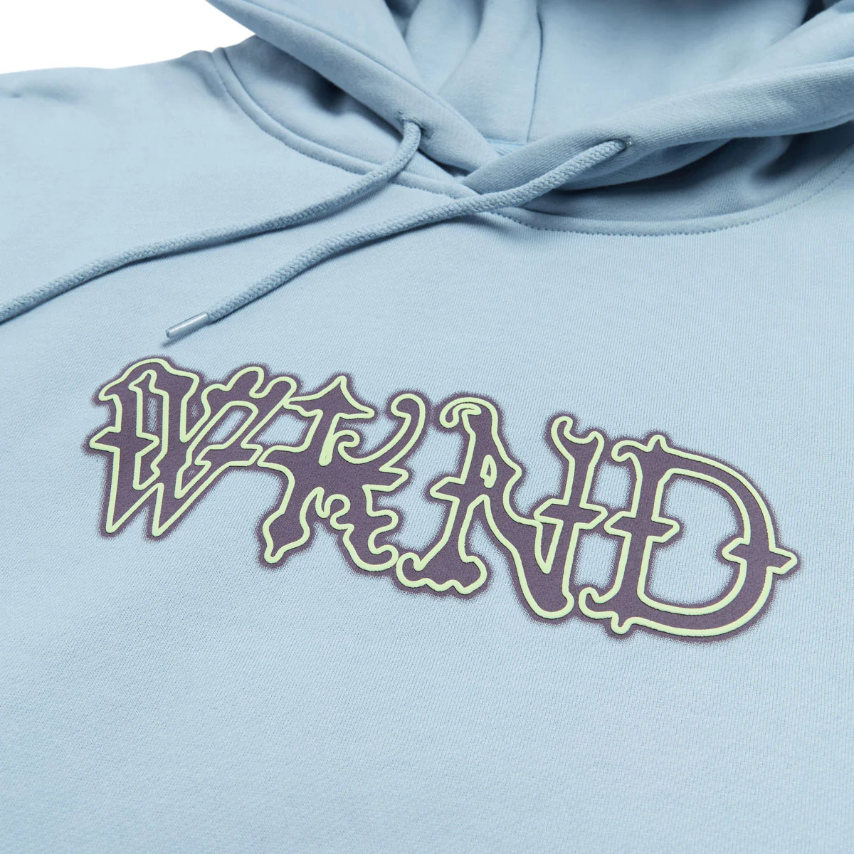WKND Huldra Script Hoodie - Blue - Image 3
