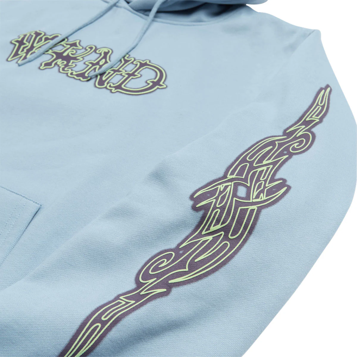 WKND Huldra Script Hoodie - Blue - Image 4