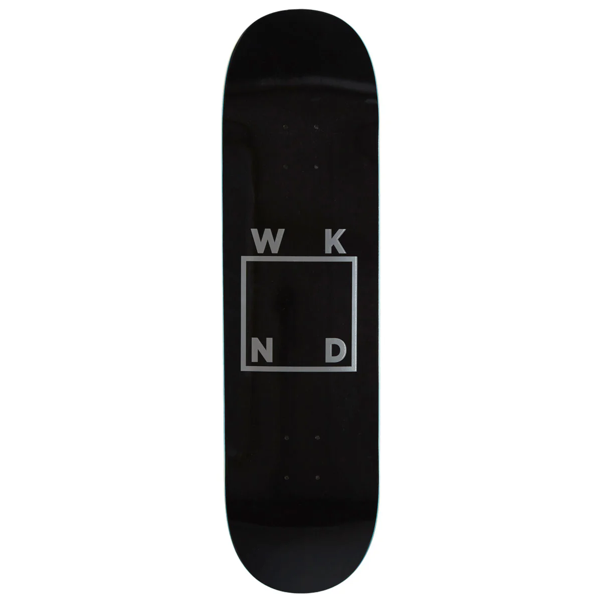 WKND Logo PS Skateboard Deck - Black/Silver - 8.375"