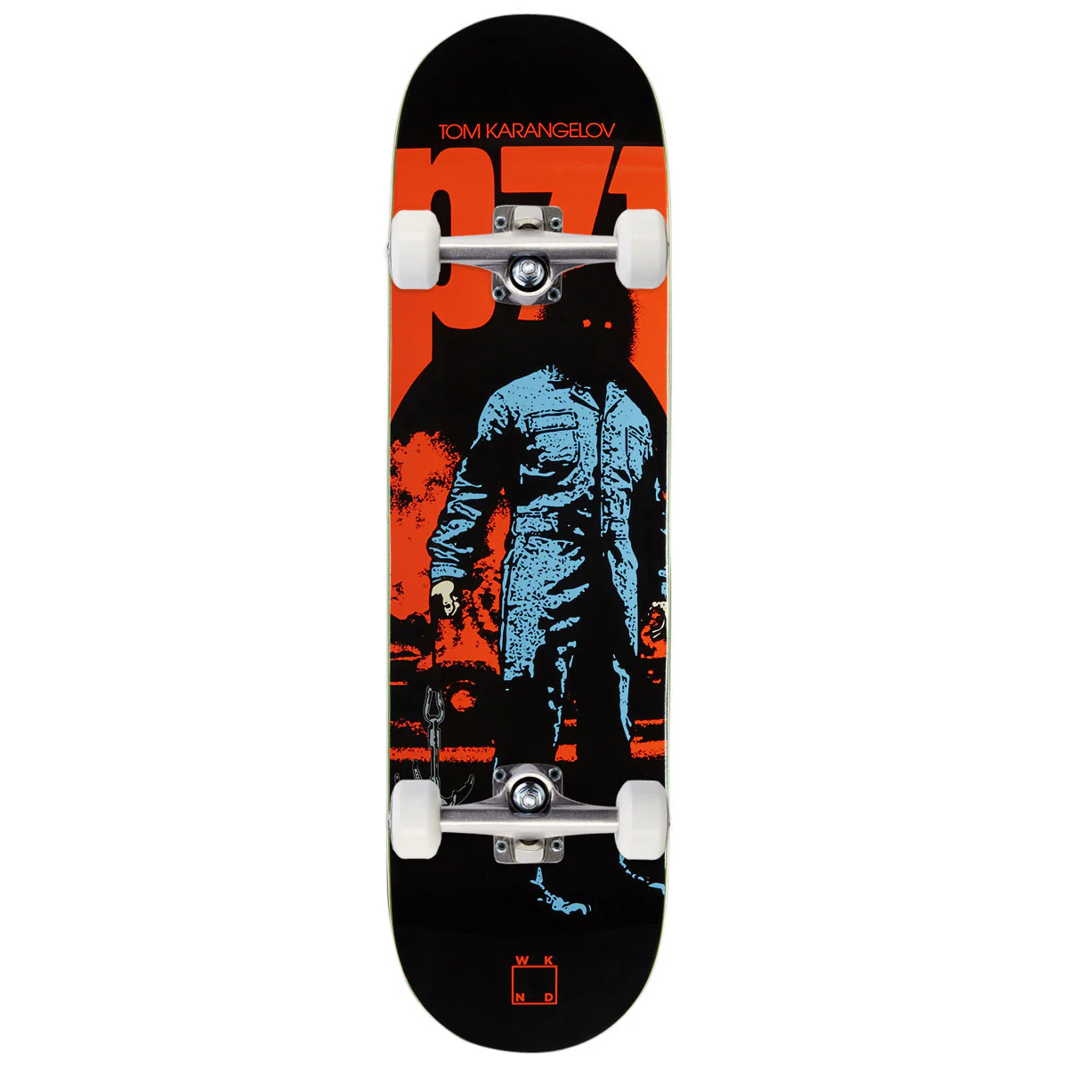 WKND P71 Tom Karangelov WB Skateboard Complete - Metallic Ink - 8.25"