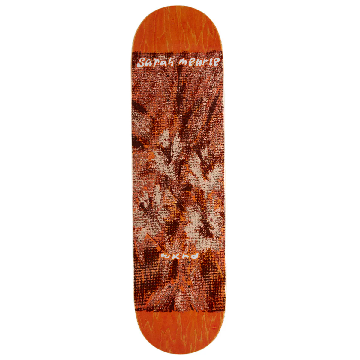 WKND Posy Sarah Meurle WB Skateboard Deck - Orange - 8.125"