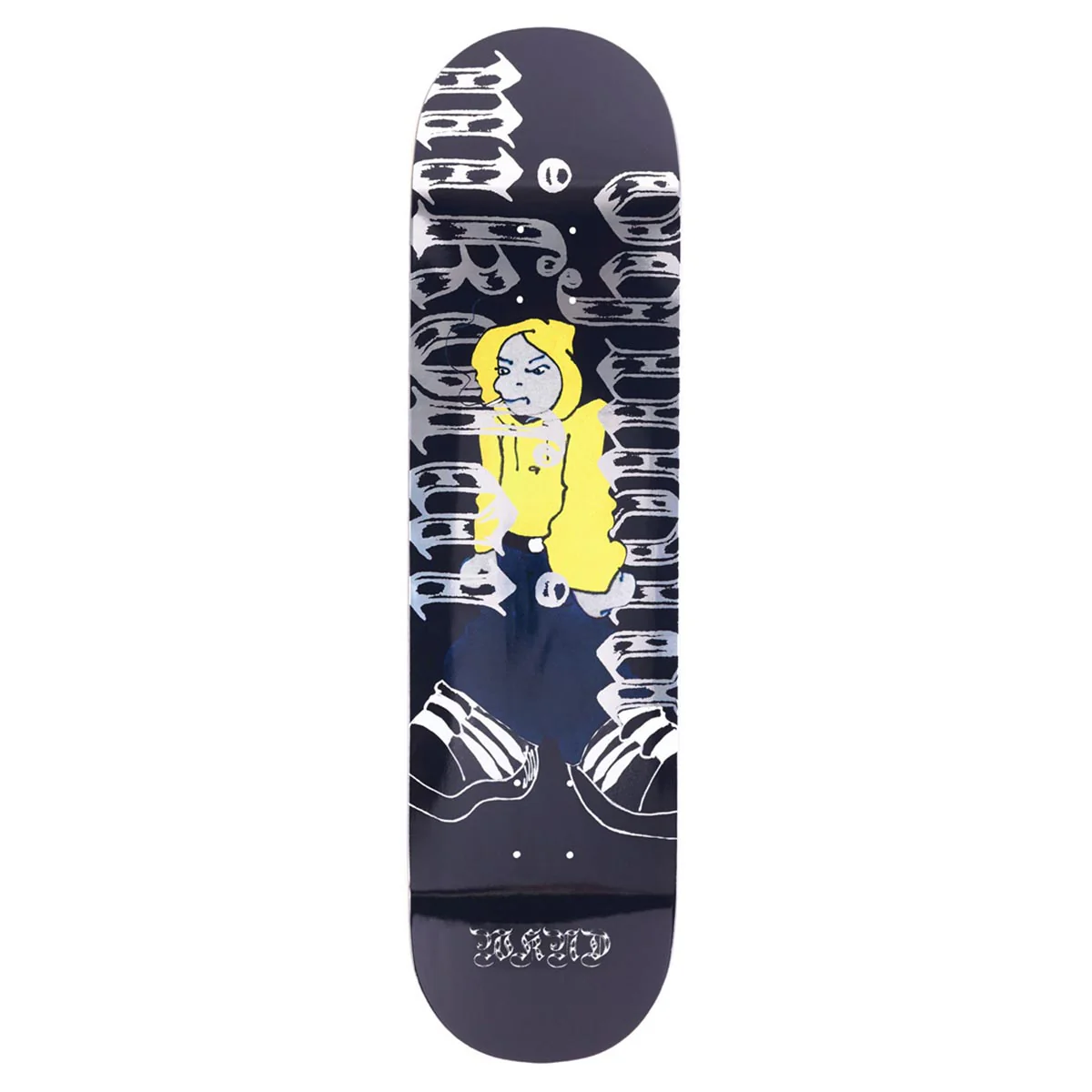 WKND Nikolai Piombo Skateboard Deck - Black - 8.50"