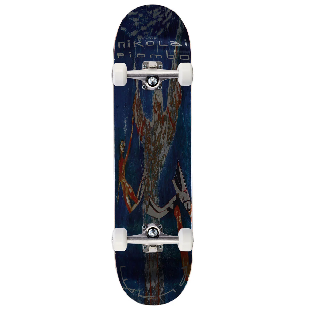WKND Unlocked Nikolai Piombo MC Skateboard Complete - Metallic Foil - 8.00"