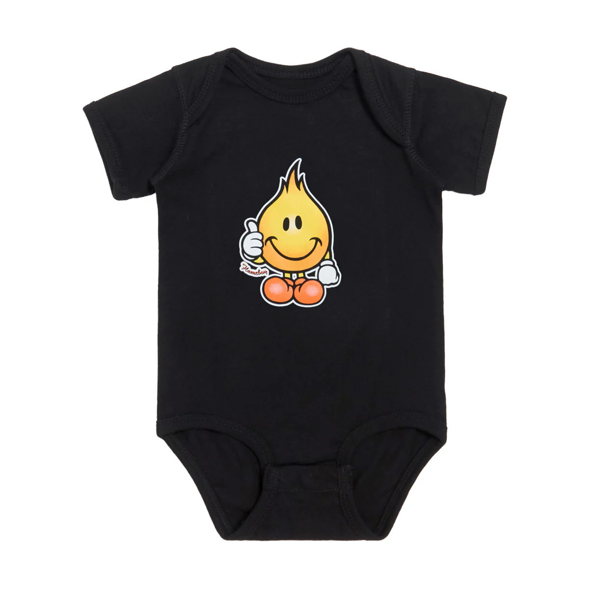World Industries Classic Flameboy Onesie - Black