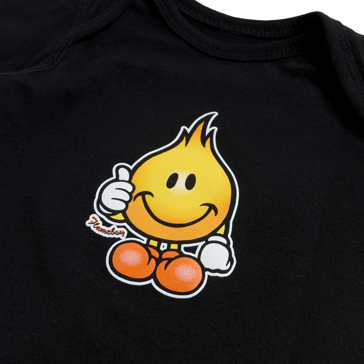 World Industries Classic Flameboy Onesie - Black - Image 3