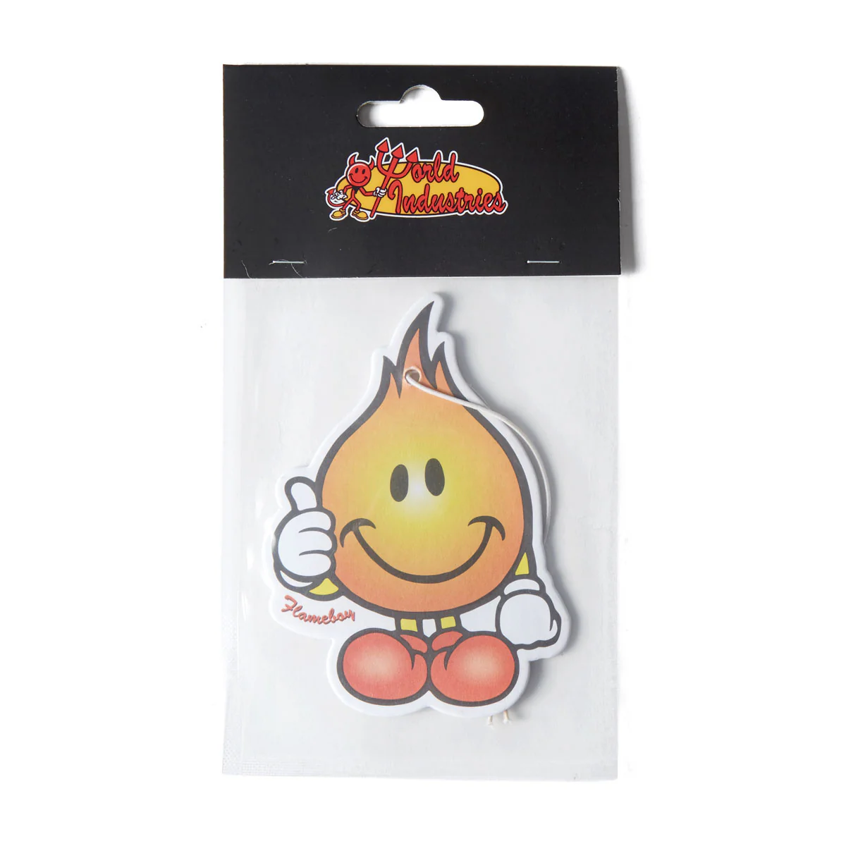 World Industries Flame Boy Air Freshener - Red