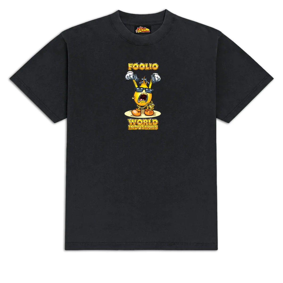 World Industries Foolio T-Shirt - Black - LG