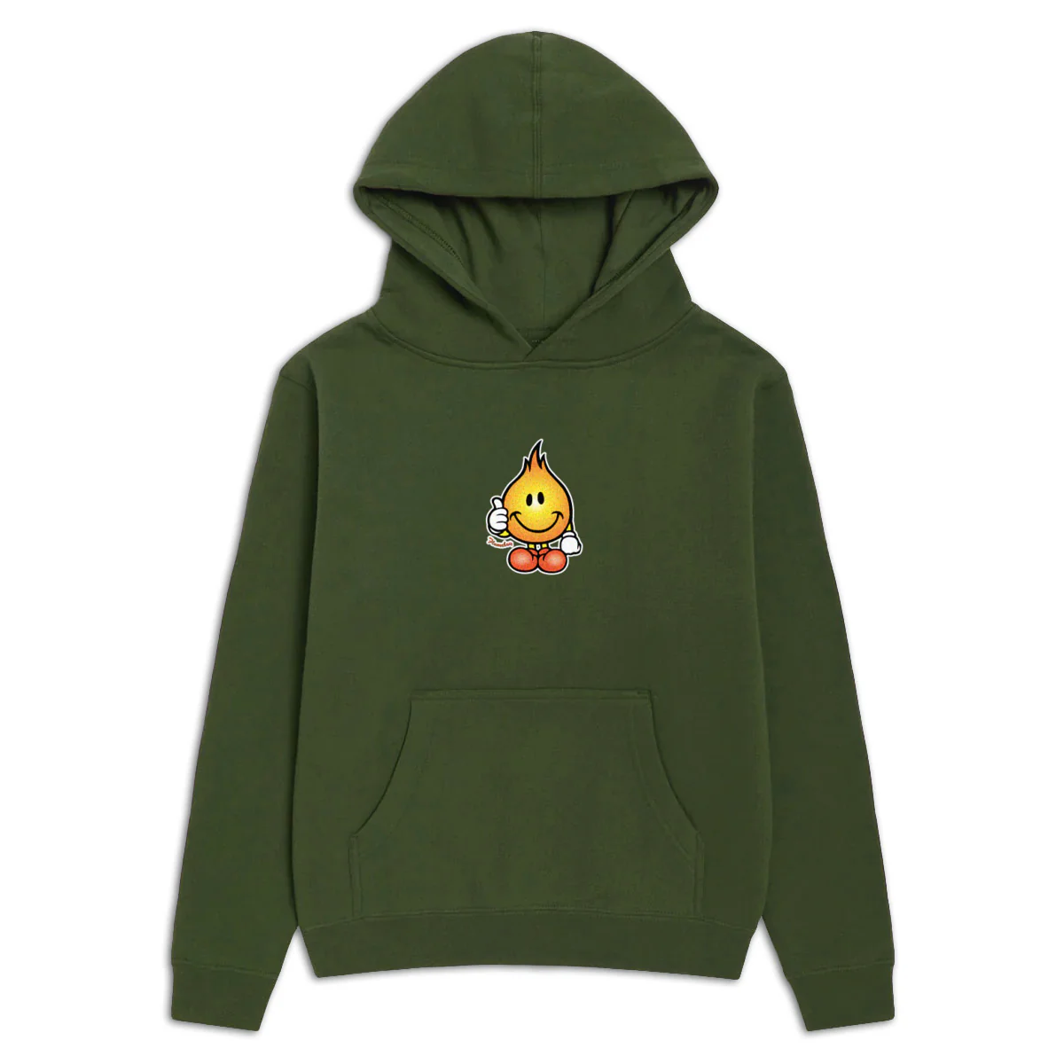World Industries Youth Classic Flameboy Hoodie - Army - YSM