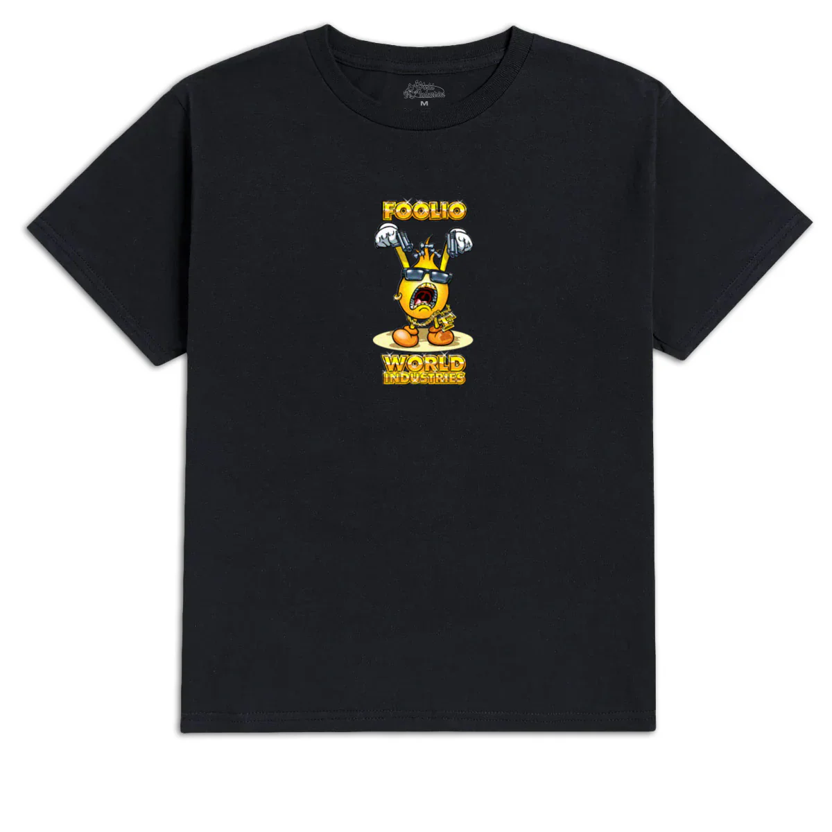 World Industries Youth Foolio T-Shirt - Black - YXL