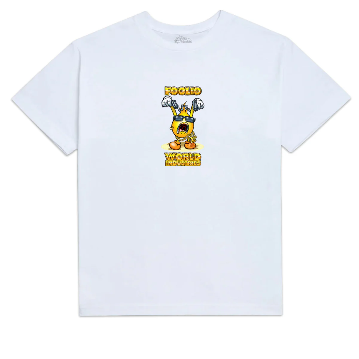 World Industries Youth Foolio T-Shirt - White - YSM