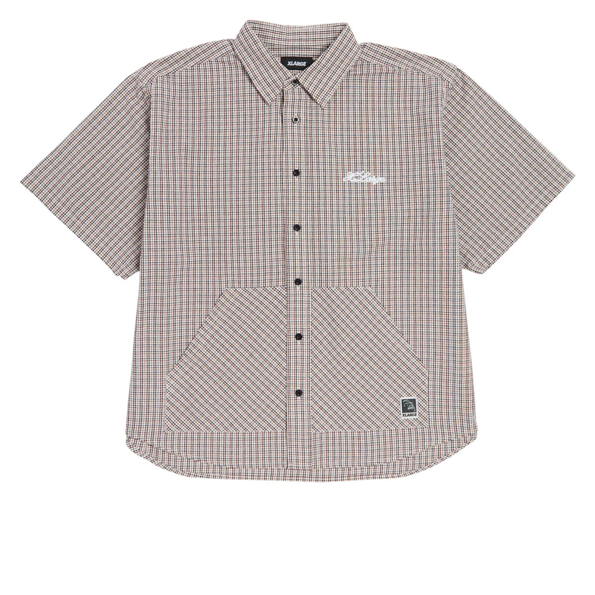 XLarge Check Double Sleeves Shirt - Beige