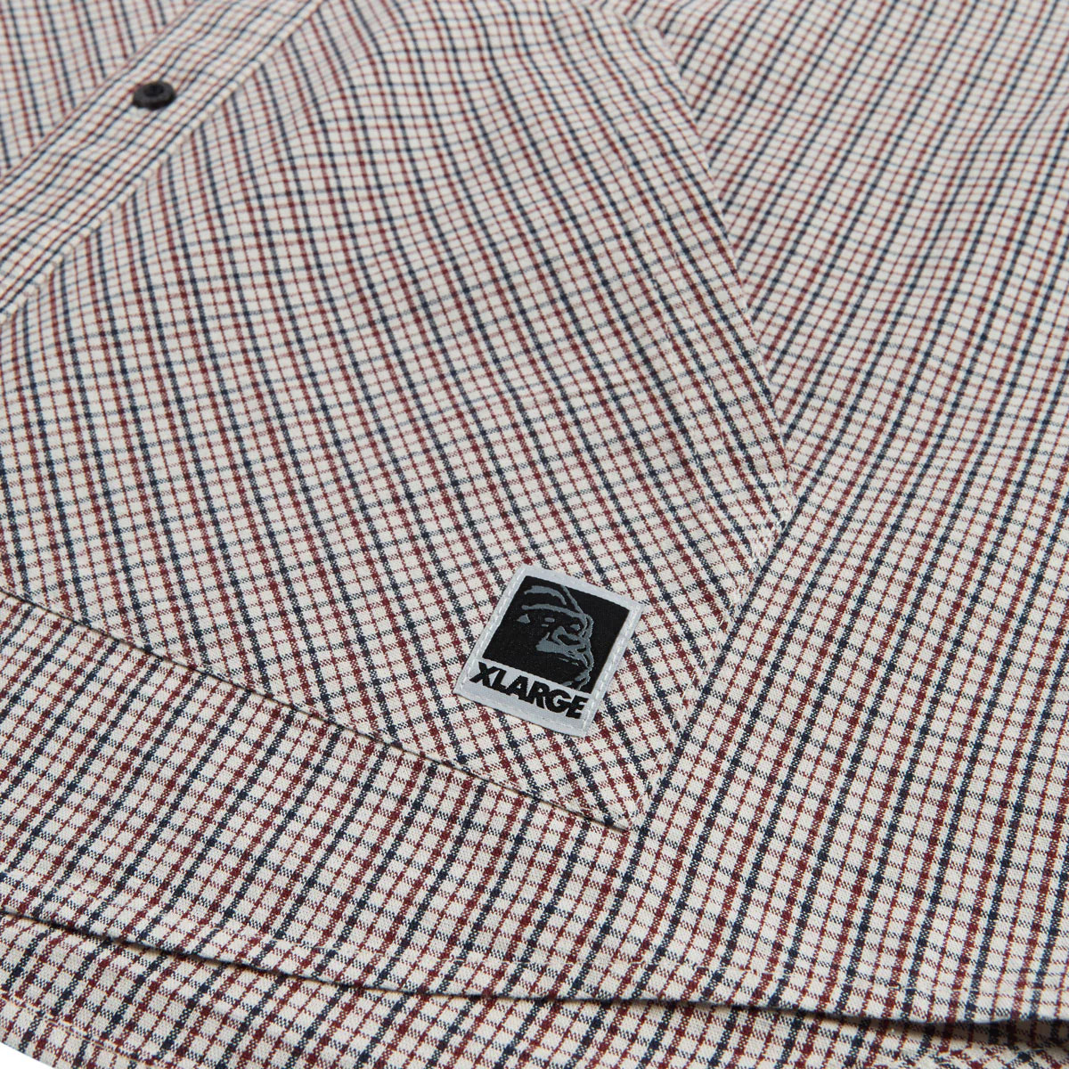 XLarge Check Double Sleeves Shirt - Beige - Image 4