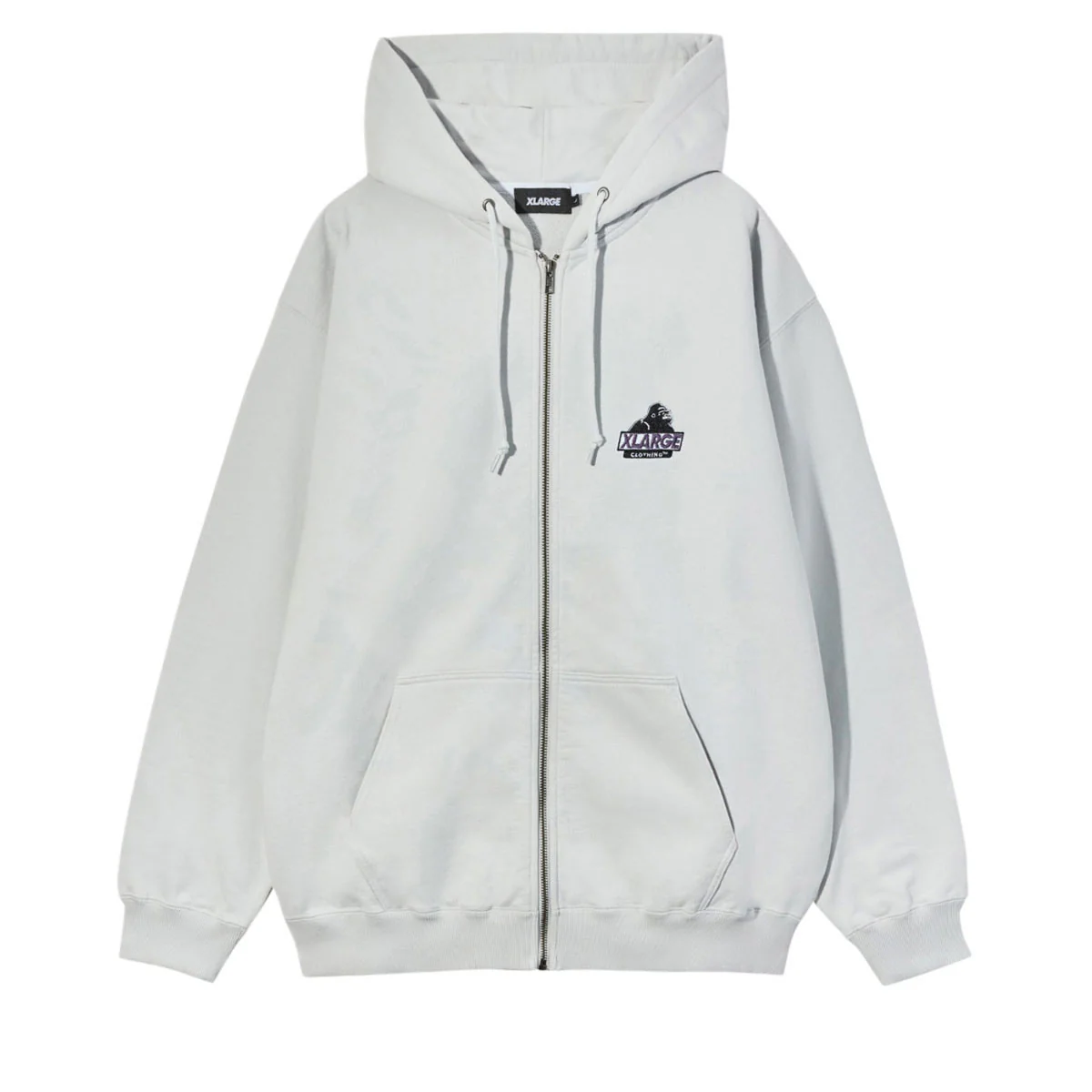 XLarge Slanted OG Zip Hoodie - Grey