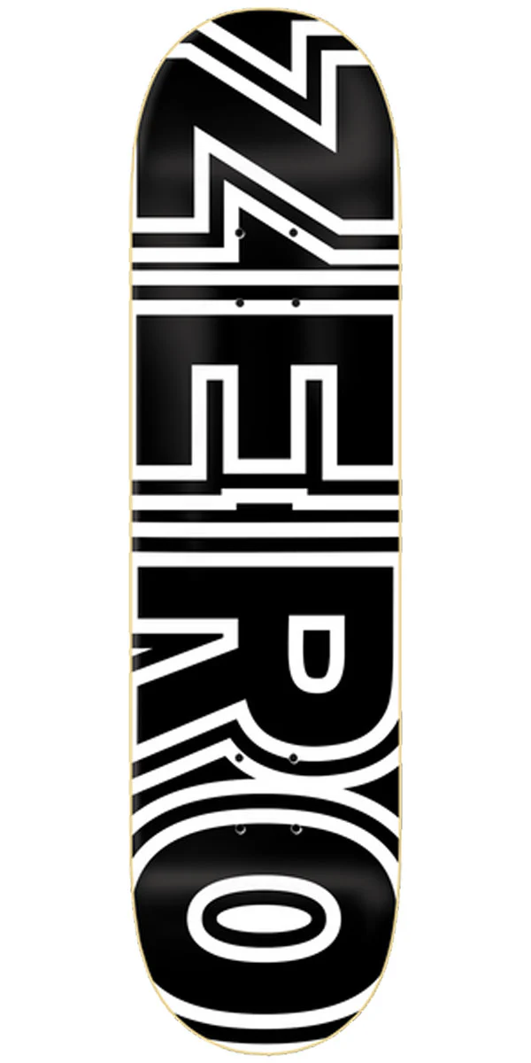 Zero Bold Classic Skateboard Deck - 8.125"