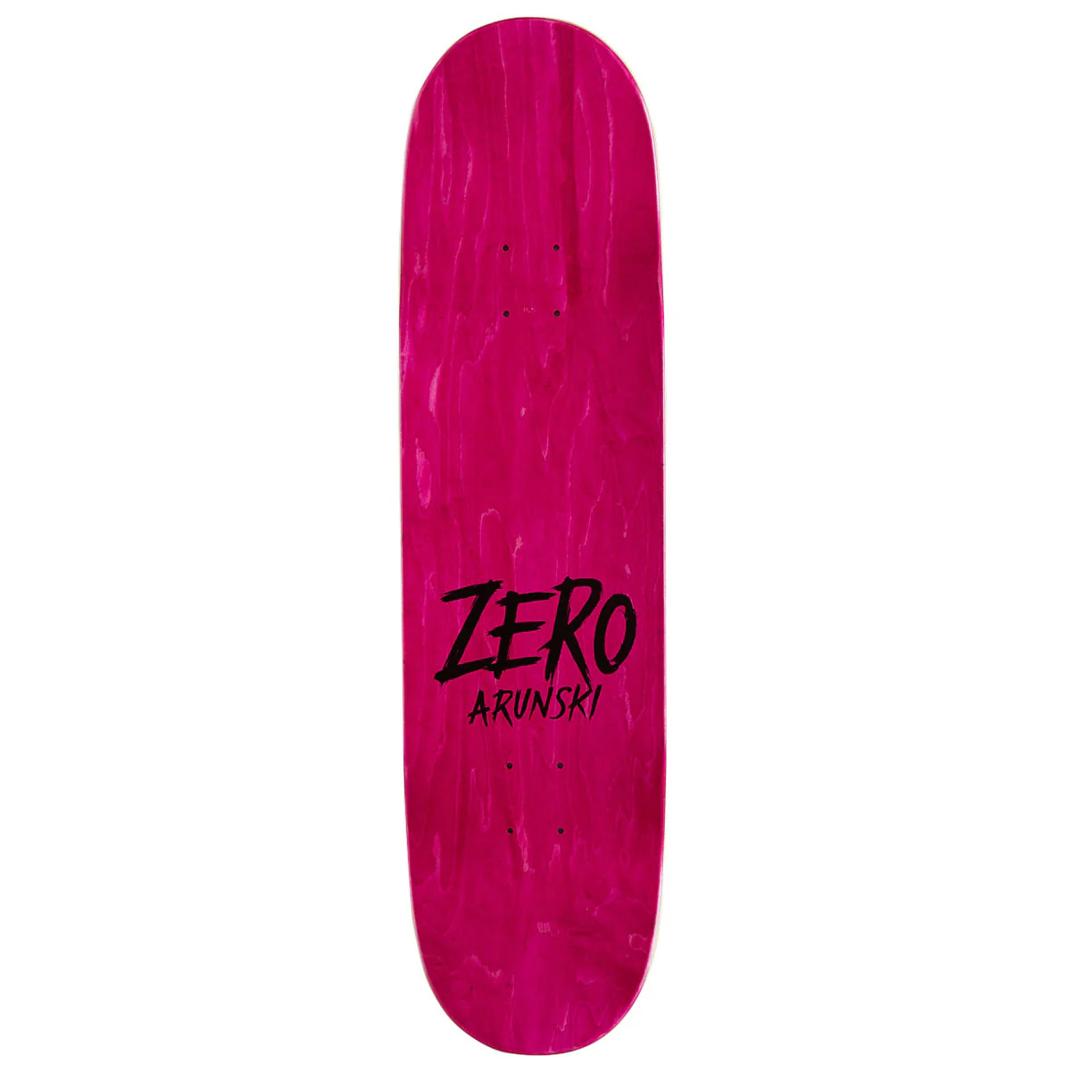 Zero St Paddy's Leprechaun Arunski Skateboard Deck - Green Foil - 8.50" - Image 2