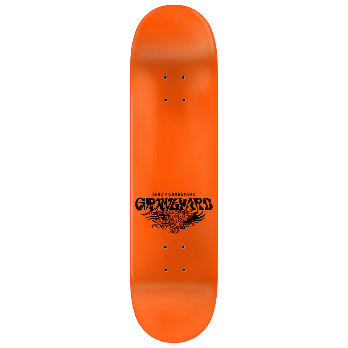 Zero x Graveyard Medusa Skateboard Deck - 8.25" - Image 2